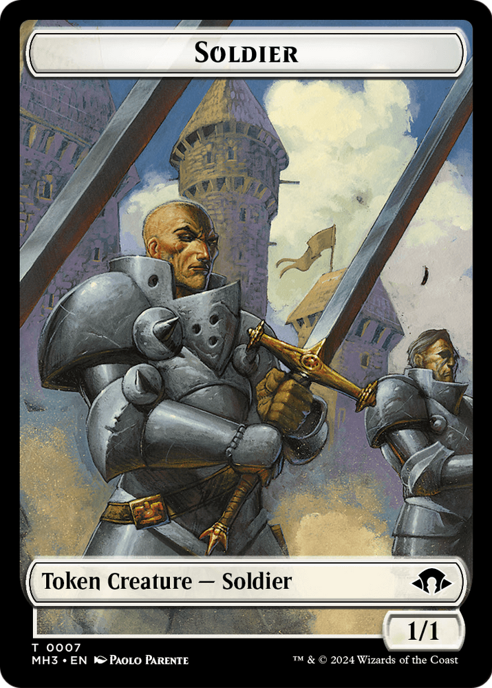 Soldier (TMH3-007) [Modern Horizons 3 Tokens]