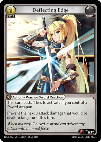 Deflecting Edge (080) [Dawn of Ashes: Alter Edition]