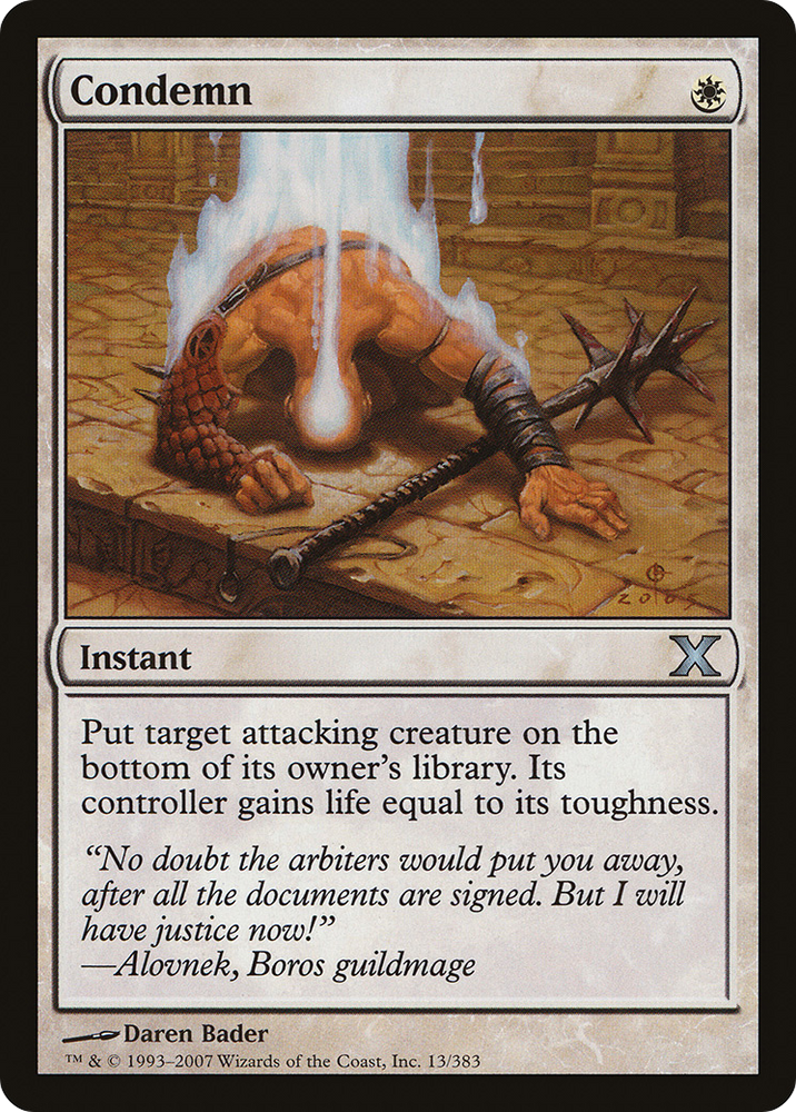 Condemn (10E-013) [Tenth Edition]