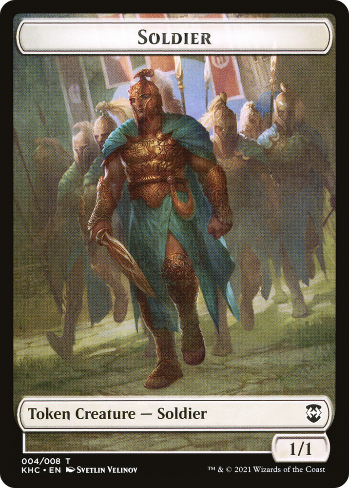 Soldier (TKHC-004) [Kaldheim Commander Tokens]