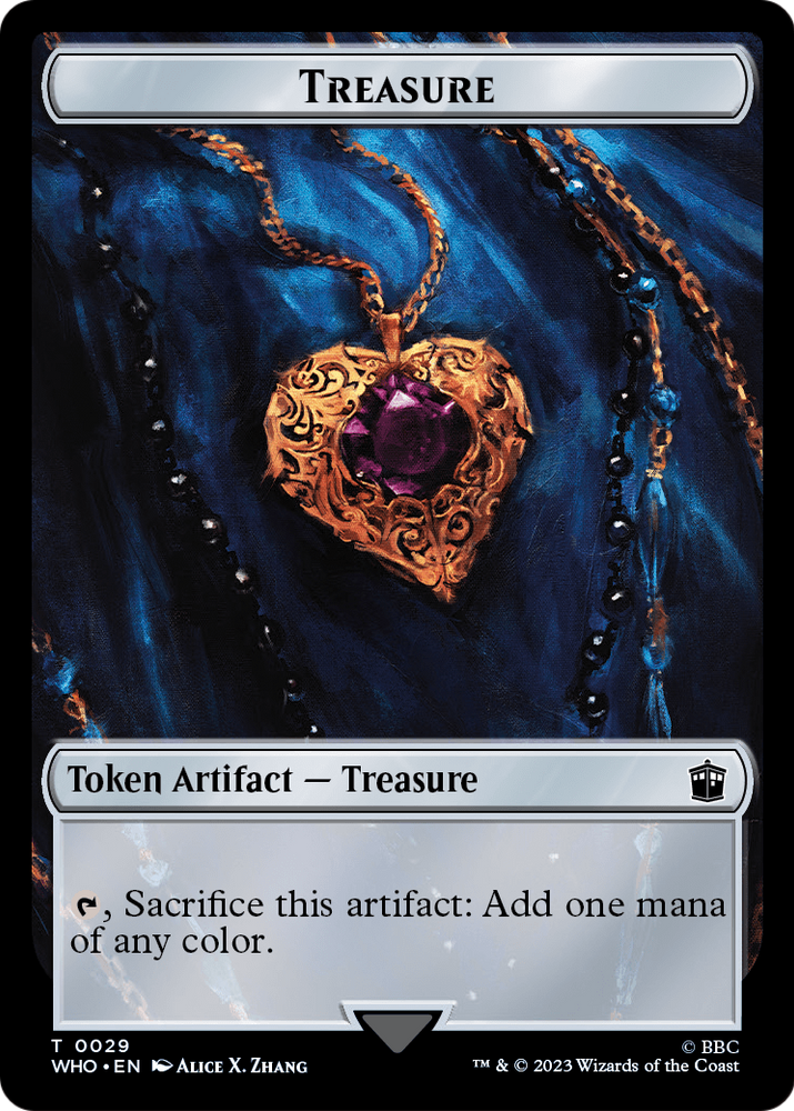 Treasure (TWHO-029) [Doctor Who Tokens] Foil