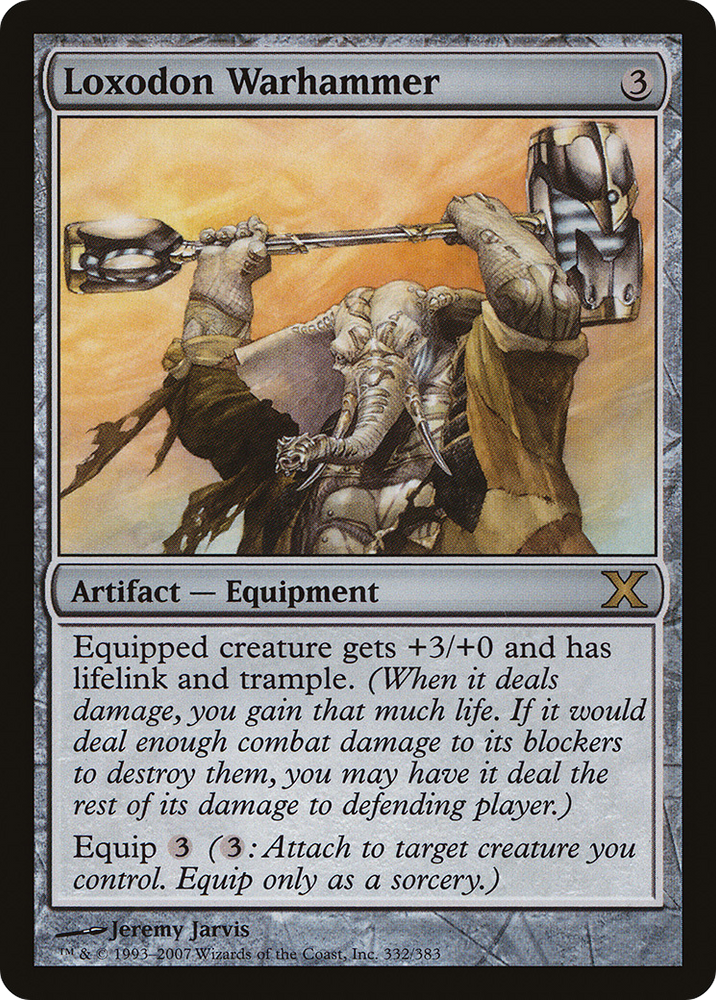 Loxodon Warhammer (10E-332) [Tenth Edition]