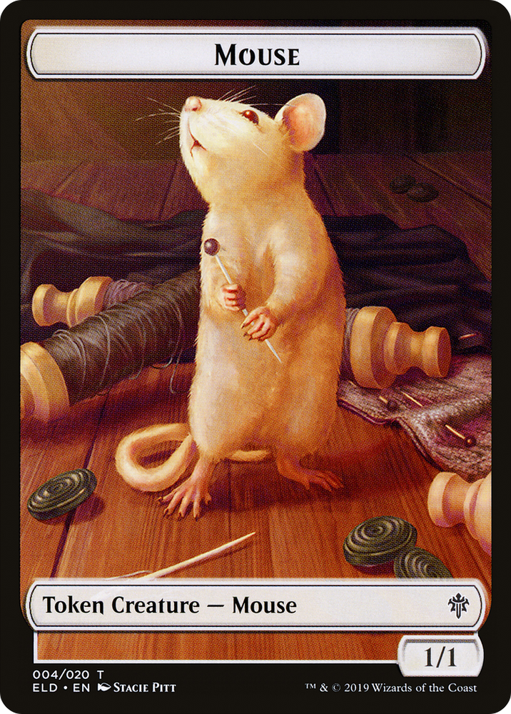 Mouse (TELD-004) [Throne of Eldraine Tokens]